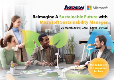 [Free Webinar] Reimagine A Sustainable Future with Microsoft Sustainability Manager